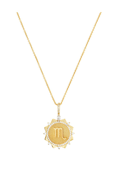 Zodiac Sparkle - Scorpio Necklace-Necklace-Celeste Starre-Debs Boutique